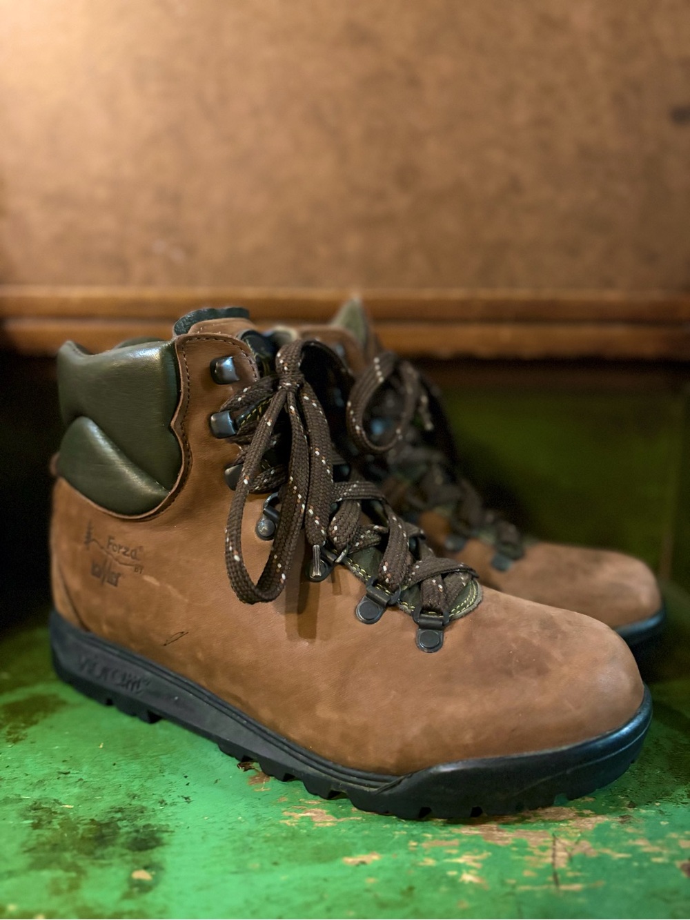 Vintage-Forza by Lomer Handmade in Italy 🇮🇹 Women's Lace-Up Leather Hiking Boots